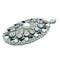 Pendentif Pendentif Belle-Epoque or blanc, platine, diamants, saphirs et perles 58 Facettes