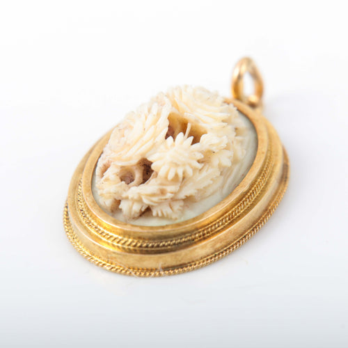 Pendentif Pendentif motif fleurs 58 Facettes