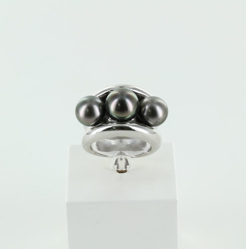 Bague Bague POIRAY "Fidji" perles de Tahiti 58 Facettes
