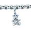 Bracelet CHOPARD. Collection Happy Diamonds, bracelet or blanc et breloques 58 Facettes