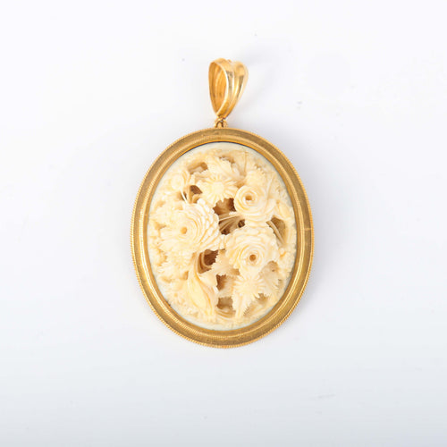Pendentif Pendentif motif fleurs 58 Facettes