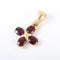 Pendentif Pendentif grenats or jaune 58 Facettes 2711
