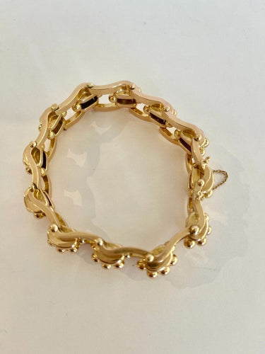 Bracelet Bracelet En Or Rose Vers 1940 58 Facettes 820008