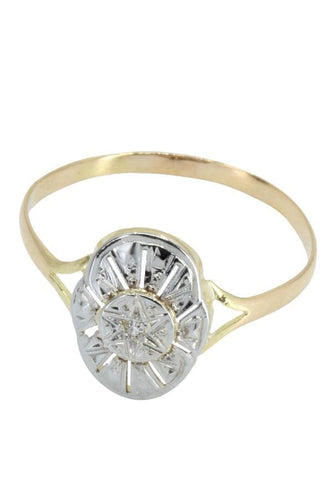 Bague BAGUE ART-NOUVEAU DIAMANT 58 Facettes 049291