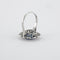 Bague Bague saphir diamants Art Déco 58 Facettes