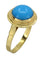 Bague 60 BAGUE TURQUOISE CABOCHON 58 Facettes 044051