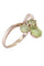 Bague 50 BAGUE ANCIENNE FLEUR DE LYS PÉRIDOTS 58 Facettes 069341