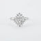 Bague 54 Bague en or blanc & diamants 58 Facettes