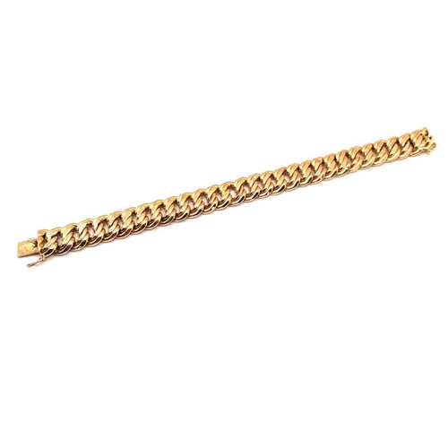 Bracelet Bracelet maille américaine or jaune 58 Facettes 2769
