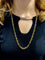 Collier CHAINE MAILLE FANTAISIE DOUBLÉE 58 Facettes 058881