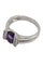 Bague 56 Bague améthyste et diamants 58 Facettes 20041