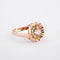 Bague Bague Fleur Or Jaune 58 Facettes