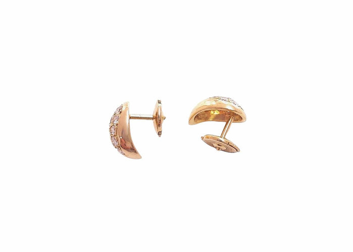 Boucles d'oreilles Boucles d'oreilles Or jaune Diamants 58 Facettes BO.Larm.813