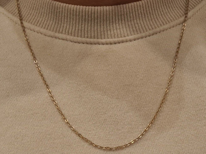 Collier Collier en Or jaune 18 carats 58 Facettes