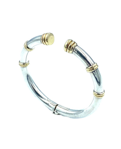 Bracelet Lalaounis. Bracelet argent et or 58 Facettes