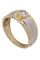 Bague 55 Bague jonc 2 Ors Diamant 58 Facettes 081951