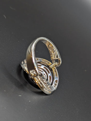 Bague 56 Bague BVLGARI modèle ASTRALE Diamants 58 Facettes