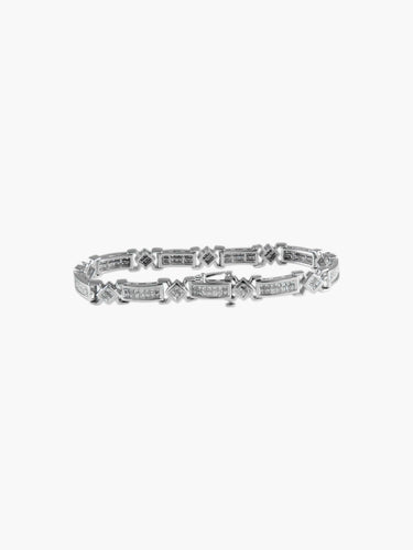 Bracelet Bracelet Diamants Princesse 58 Facettes