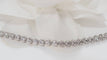 Bracelet Bracelet rivière en or blanc et diamants sertis clos 58 Facettes 31743