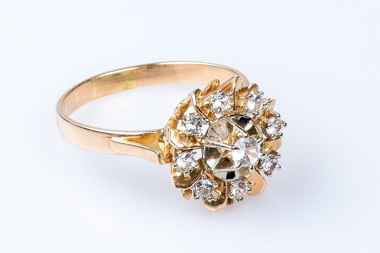 Bague Bague en or jaune 58 Facettes BG335522-55