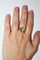 Bague 61 Bague Or Jaune Chaton Rectangulaire Perles Et Pierres 58 Facettes 499