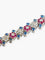 Bracelet Bracelet Fleurs diamants, Saphirs et Rubis 58 Facettes