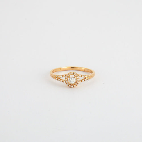 Bague 54 MAUBOUSSIN - Bague "Vie, liberté et amour" Or jaune Diamants 58 Facettes