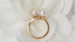 Bague 52 Bague Toi Et Moi en Or jaune & Perles 58 Facettes 24946
