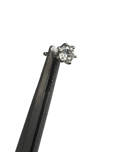 Boucles d'oreilles PUCES D'OREILLES OR DIAMANTS 58 Facettes