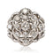 Bague 48 Bague rétro diamants fils d'or blanc Jean Eté 58 Facettes 20-319-48