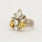 Bague 53 Bague Couronne Diamants 58 Facettes