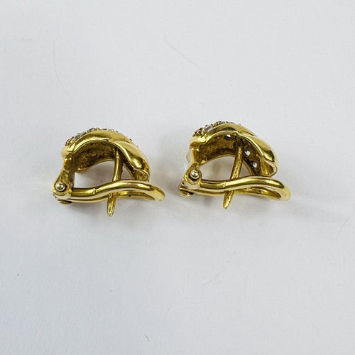 Boucles d'oreilles Boucles d'Oreilles clips Or Oxydes 58 Facettes 20400000746