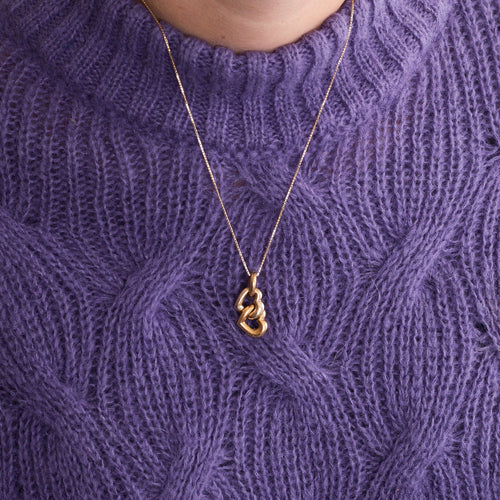 Pendentif CARTIER - Pendentif Coeurs entrelacés 58 Facettes