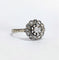 Bague 53 Bague marguerite ancienne or blanc diamants 58 Facettes 1-868/1