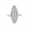 Bague 54 Bague Marquise Diamants 58 Facettes