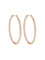 Boucles d'oreilles Créoles Or rose Diamants 58 Facettes