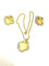 Collier Parure Napoléon lll or jaune, diamants, perles fines et décor émail bleu 58 Facettes