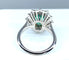Bague 51 Bague marguerite Emeraude Diamants 58 Facettes AB203