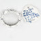 Bague Bague en Or Blanc 18 carats sertie de diamants naturels 58 Facettes