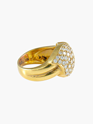 Bague 55 Bague Rubis calibrés Diamants 58 Facettes