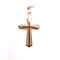 Pendentif Pendentif croix ajourée or jaune 58 Facettes