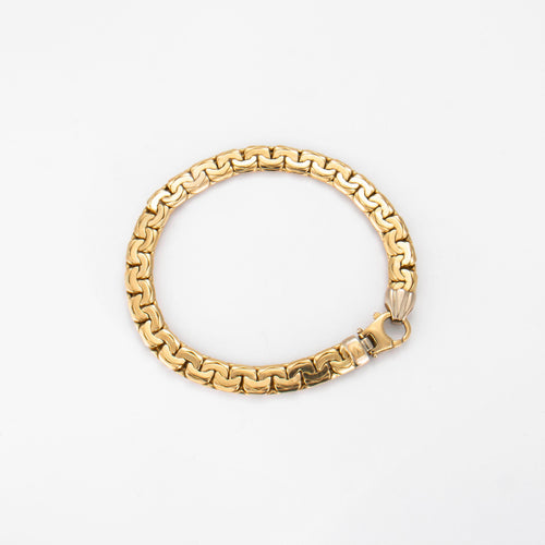 Bracelet Bracelet maille plate 58 Facettes EL4
