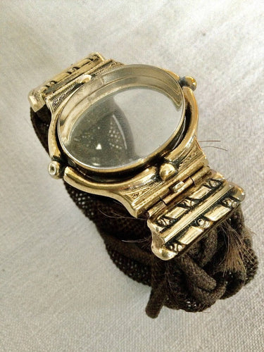 Bracelet Bracelet En Cheveux Et Vermeil 58 Facettes