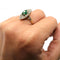 Bague Bague Marquise émeraude et diamants 58 Facettes 2061