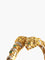 Bracelet Bracelet Têtes de lion Diamants Emeraudes 58 Facettes