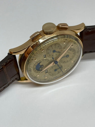 Montre Montre vintage Universal Genève Tri-Compax 58 Facettes