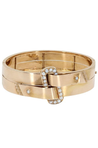 Bracelet BRACELET ANCIEN RIGIDE NAPOLÉON III 58 Facettes 048021