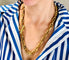 Collier Collier maille marine guillochée, Or jaune 58 Facettes