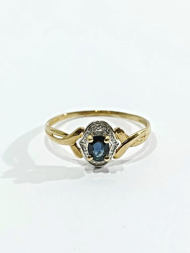 Bague 58 Bague Or Et Saphir 58 Facettes 3092/1