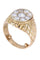 Bague CHEVALIÈRE PAVAGE DIAMANTS 58 Facettes 069451